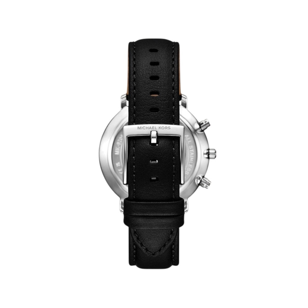 MICHAEL KORS BLAKE SILVER MEN'S WATCH - Picture 2 of 7
